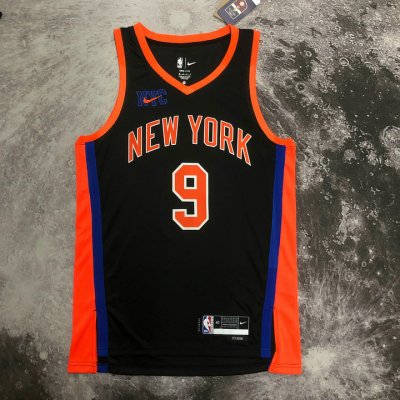 Maillot de Basket #9 Barrett Knicks 22-23 NEW YORK city